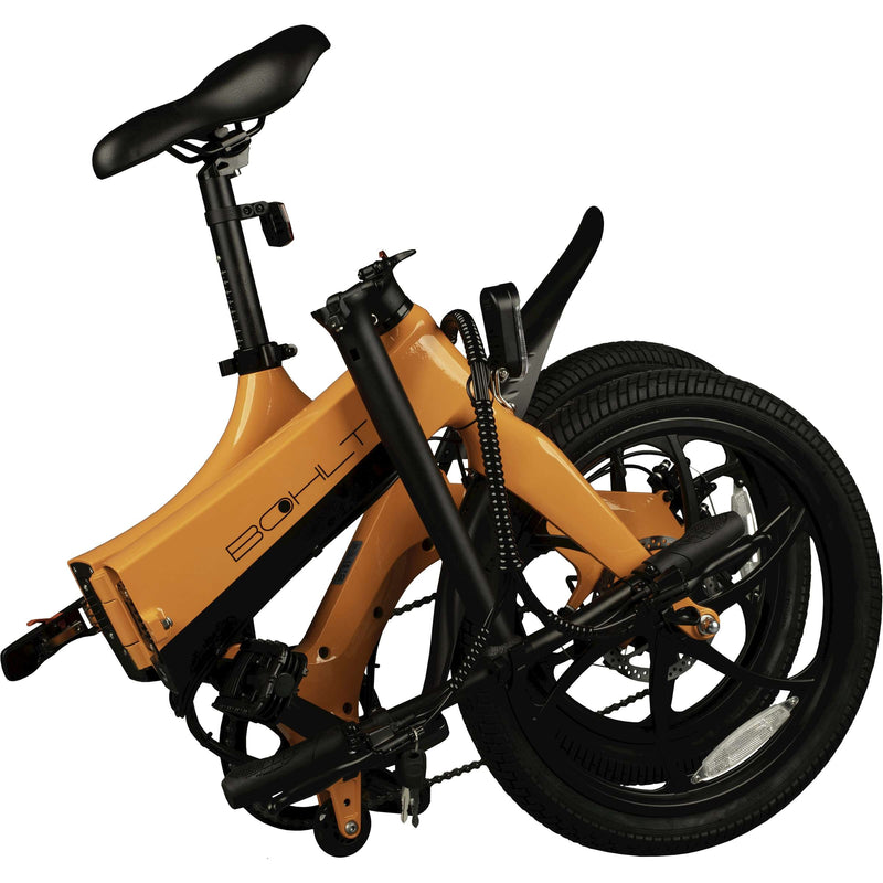 Load image into Gallery viewer, Bohlt Elektrische vouwfiets X200 oranje
