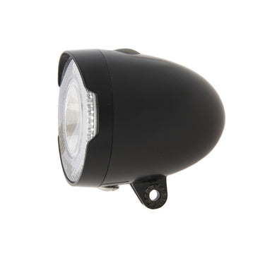 Ikzi light koplamp retro jr batterij zwart wp