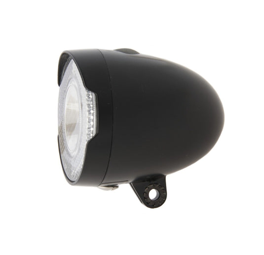 Ikzi light koplamp retro jr batterij zwart wp