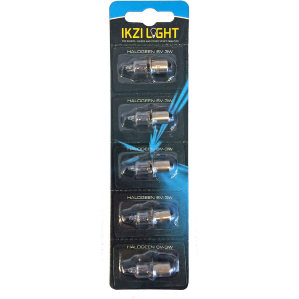 Bulb halogen 6v 3w collar front