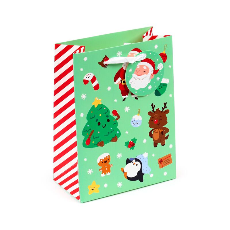 Load image into Gallery viewer, Jingle kerstmis - cadeautasje medium
