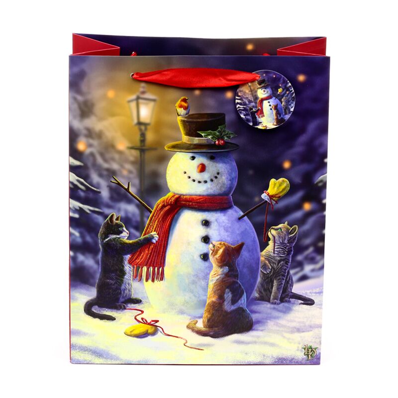 Load image into Gallery viewer, Lisa parker kerstmis katten cadeautasje large
