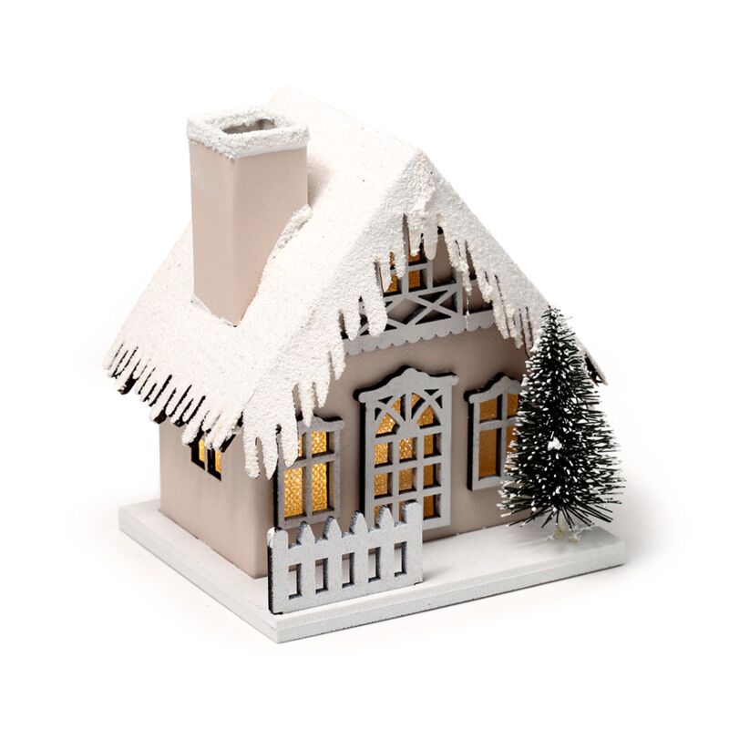 Load image into Gallery viewer, Sneeuw kerstmis huis led decoratie
