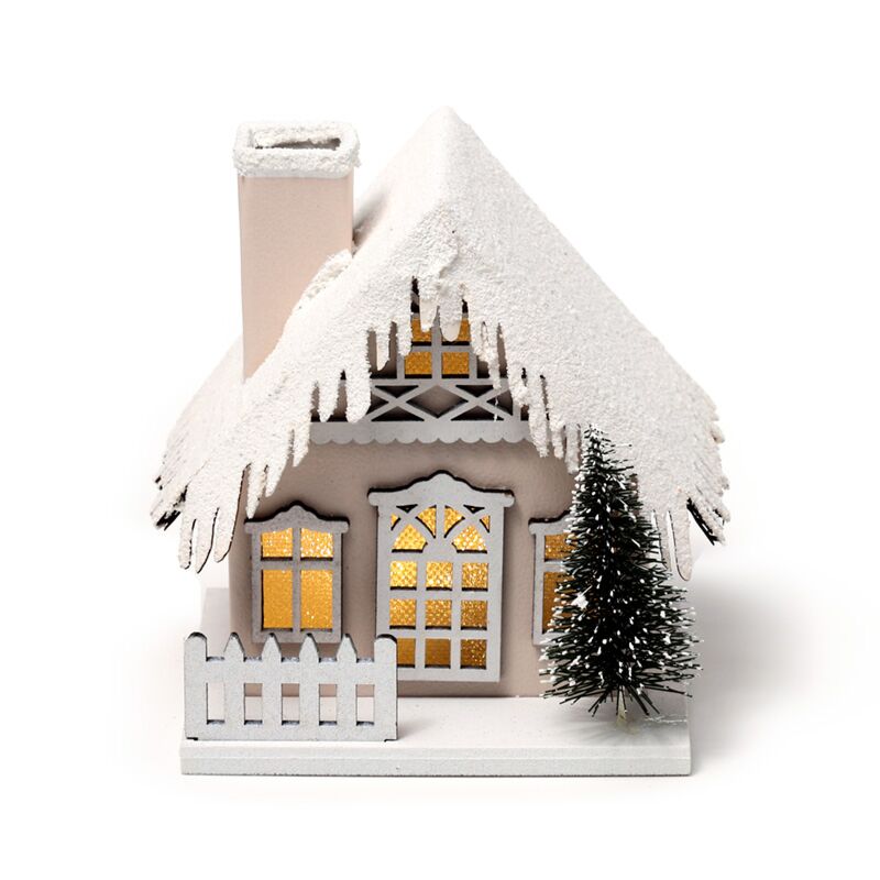 Load image into Gallery viewer, Sneeuw kerstmis huis led decoratie
