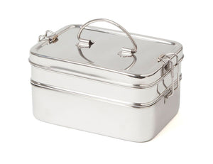 Eco-Brotbox Lunchbox XL Dubbel