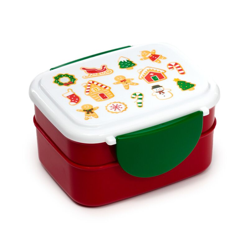 Load image into Gallery viewer, Kerstmis baker street gingerbread clip bento box lunchtrommel
