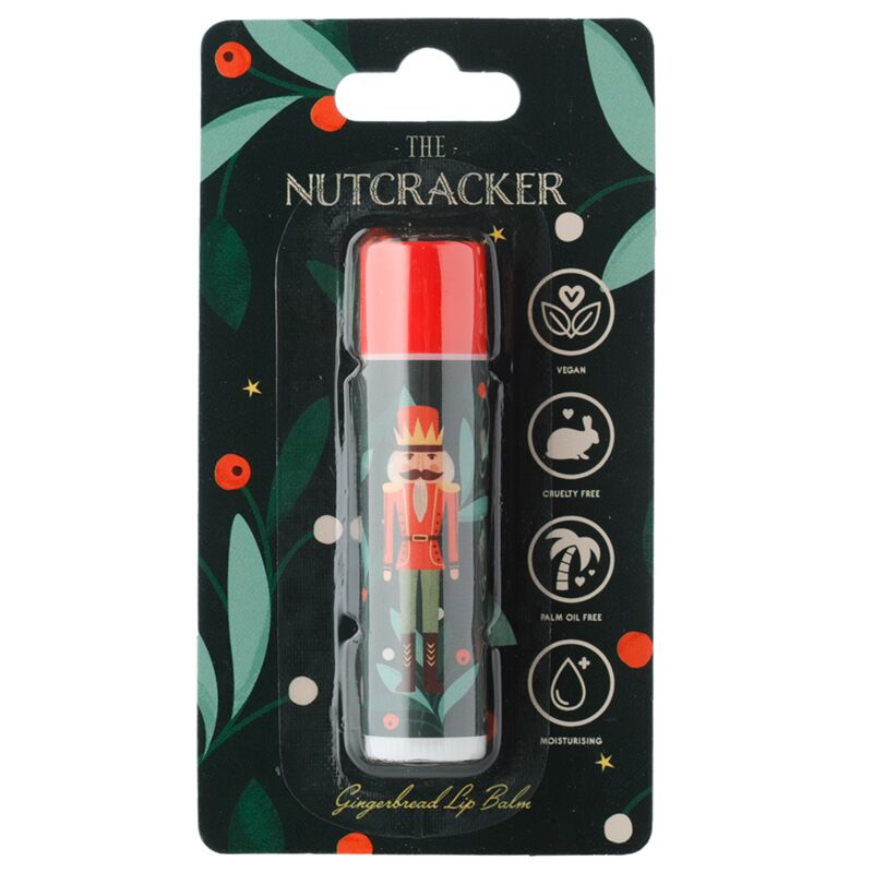 Load image into Gallery viewer, Notenkraker kerstmis lipbalsem stick - gemberbrood
