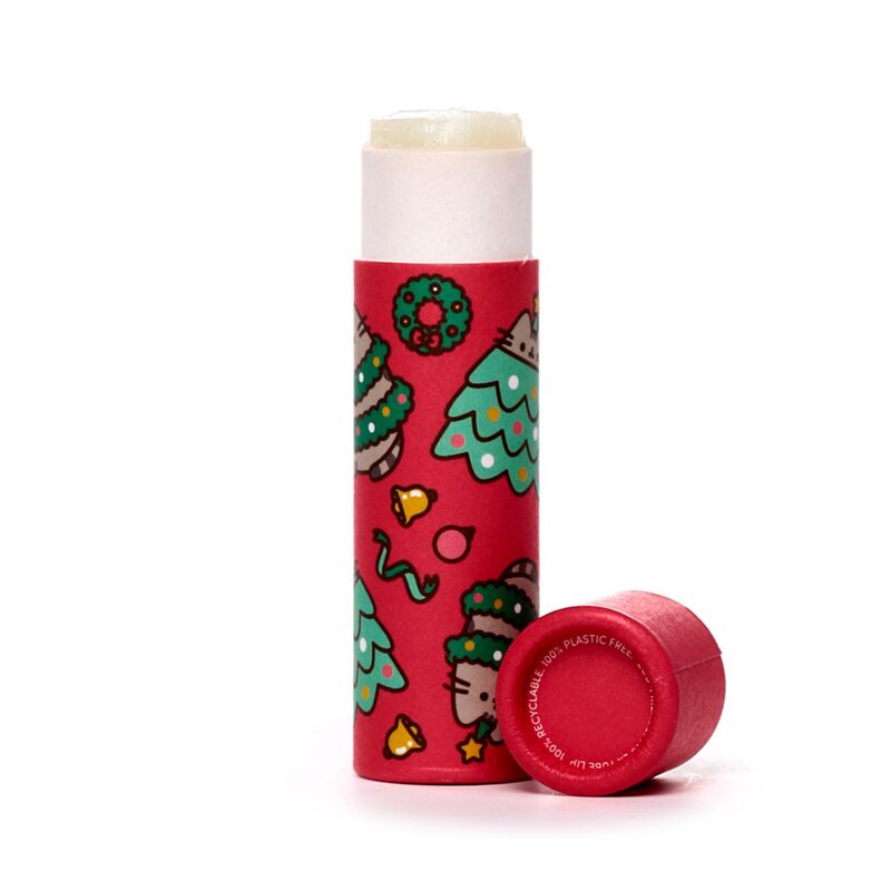 Load image into Gallery viewer, Union kerstmis pusheen de kat papier lipbalsem stick
