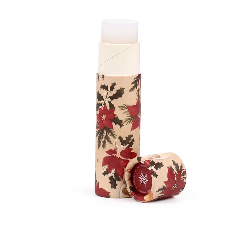 Load image into Gallery viewer, Ty christmas botanicals papieren lipbalsem stick
