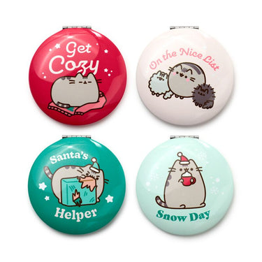 Union pusheen de kat klaar voor kerstmis compact make-up spiegeltje