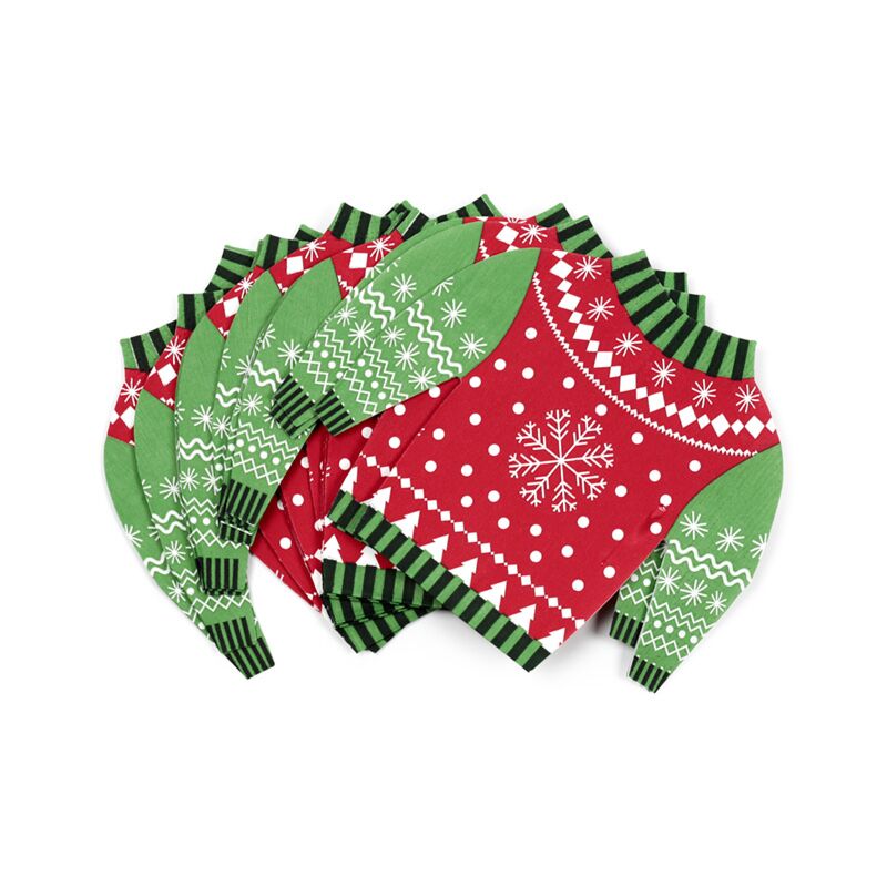 Load image into Gallery viewer, Kersttrui pak van 12 3-laags papieren feestservetten
