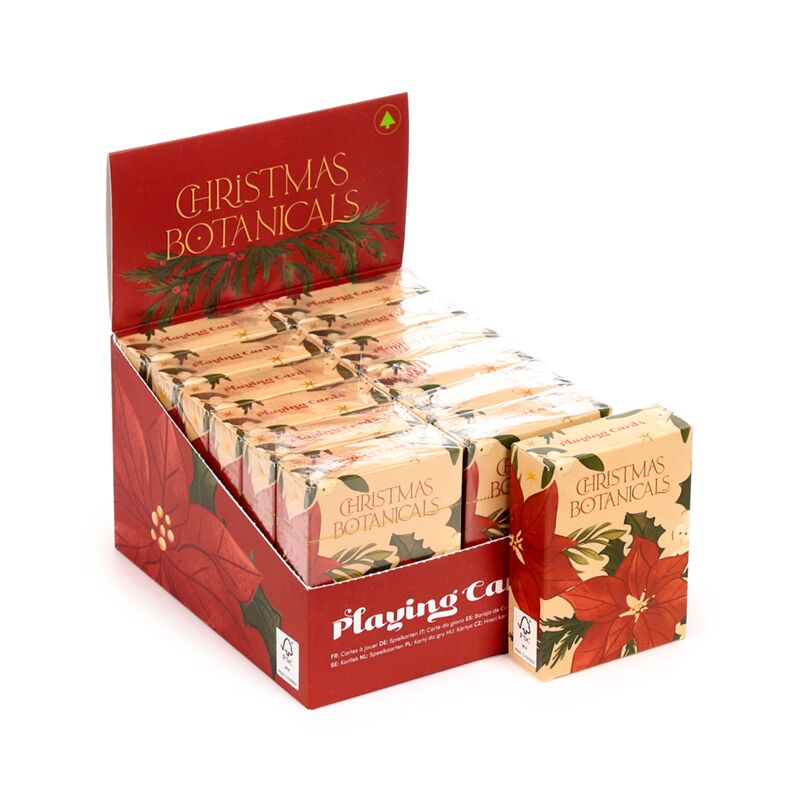 Load image into Gallery viewer, Christmals botanicals speelkaarten kaartspel
