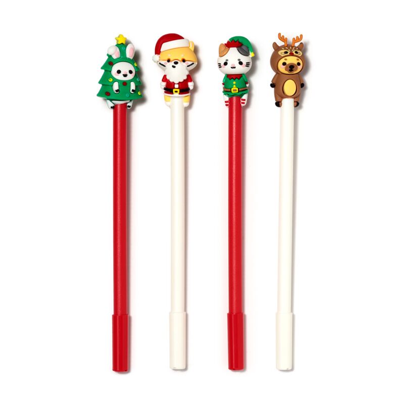 Load image into Gallery viewer, Kerstmis adoramals fijnschrijver pen - zwart
