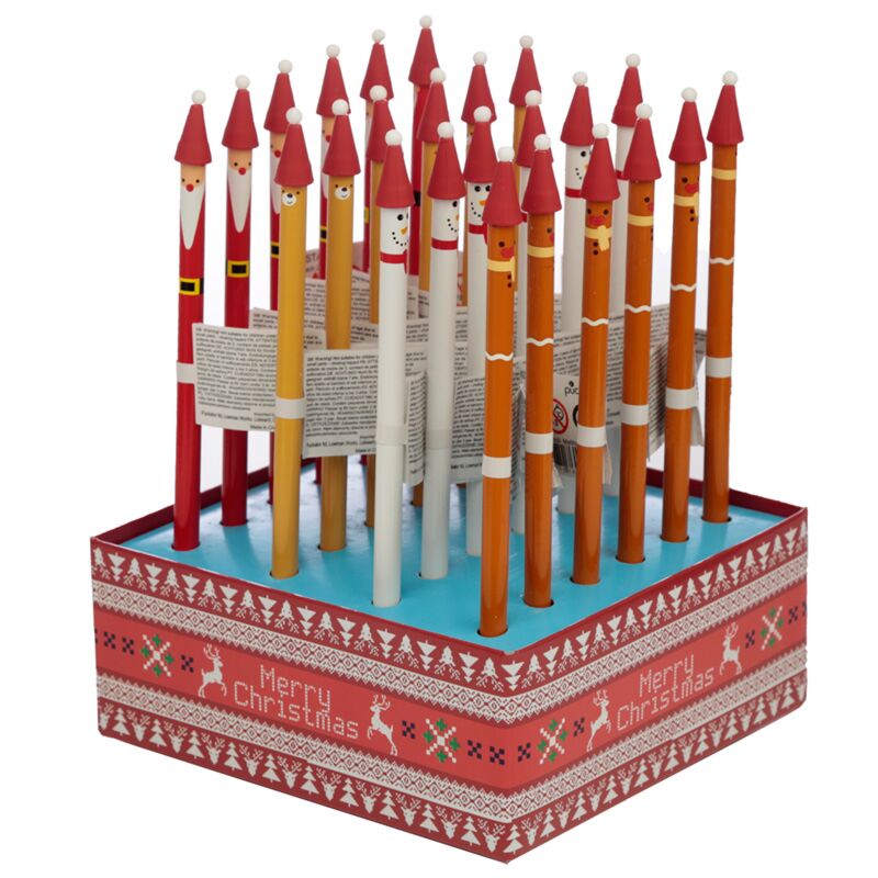 Load image into Gallery viewer, Kerstmis kerstfiguurtjes potlood

