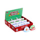 Jingle kerstmis medium glitter sneeuwbol