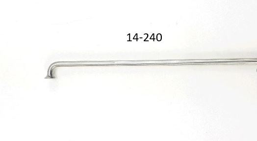 Spaken 14-240 zink zonder nippel