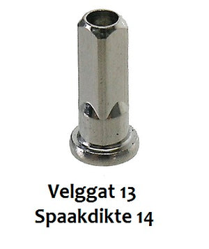 Alpina spaakverloopnippel 14 velggat 13