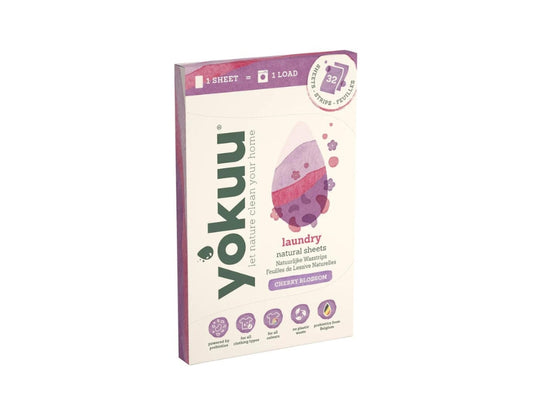 Yokuu wasstrips - wasmiddeldoekjes - cherry blossom - 32 stuks