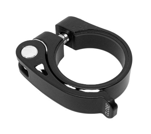 Load image into Gallery viewer, Ursus zadelpenklem ø38.1 mm aluminium - zwart
