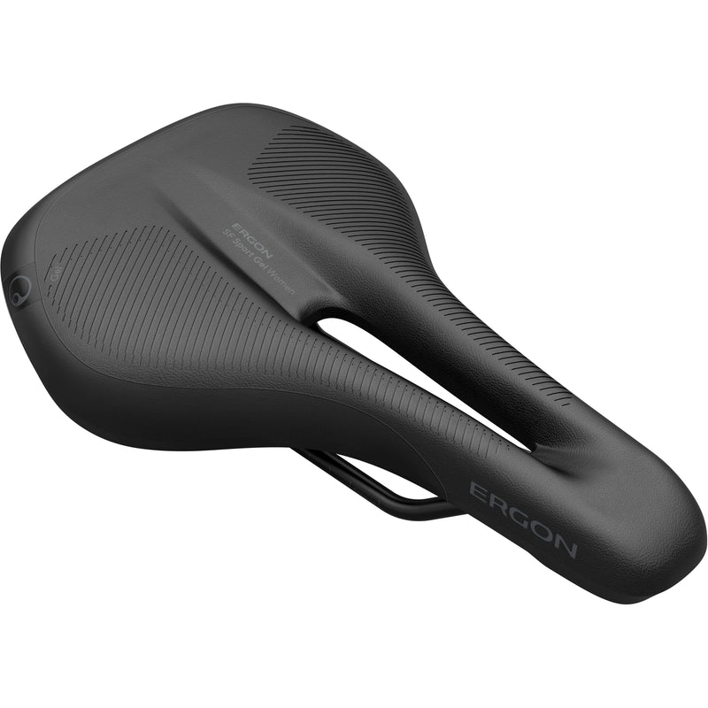 Load image into Gallery viewer, Ergon zadel SF Sport gel dames M L zwart

