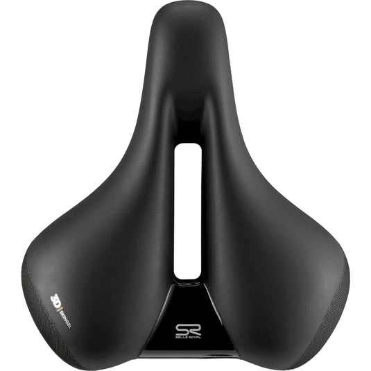 Selle royal zadel ellipse relaxed zwart