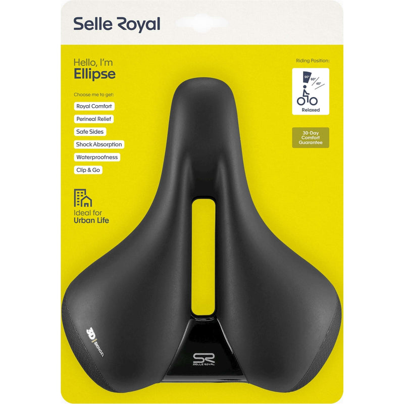Load image into Gallery viewer, Selle royal zadel ellipse relaxed zwart
