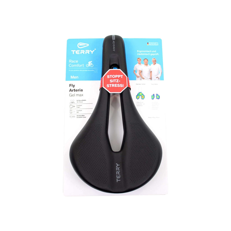 Load image into Gallery viewer, Terry zadel Fly Arteria Max gel heren zwart
