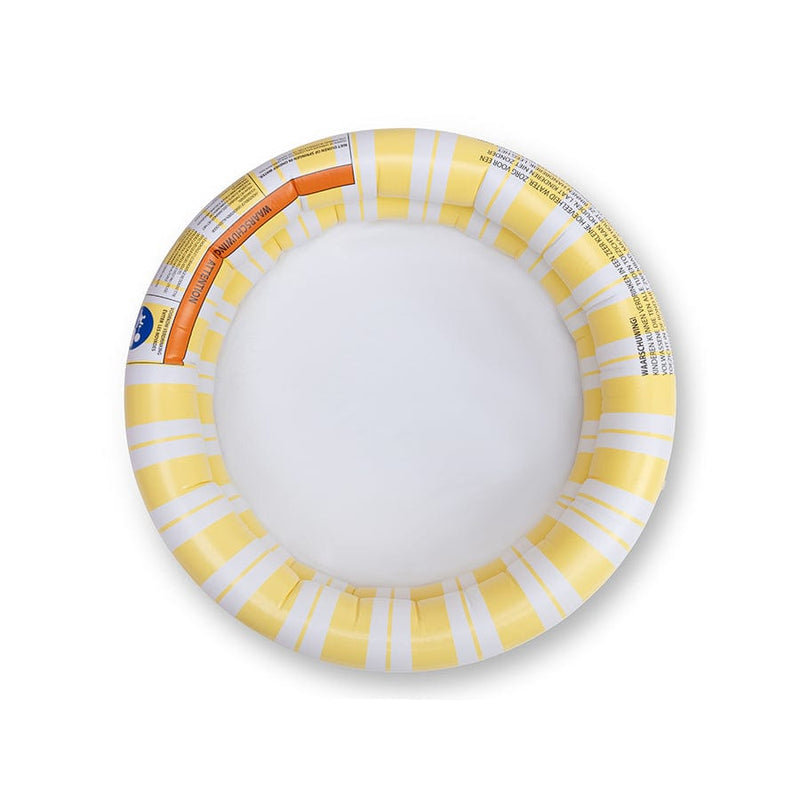 Load image into Gallery viewer, Striped bliss | geel wit baby zwembad ø 60 cm
