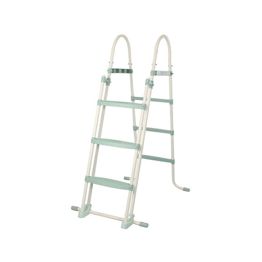 Zwembadtrap kunststof groen 107 cm