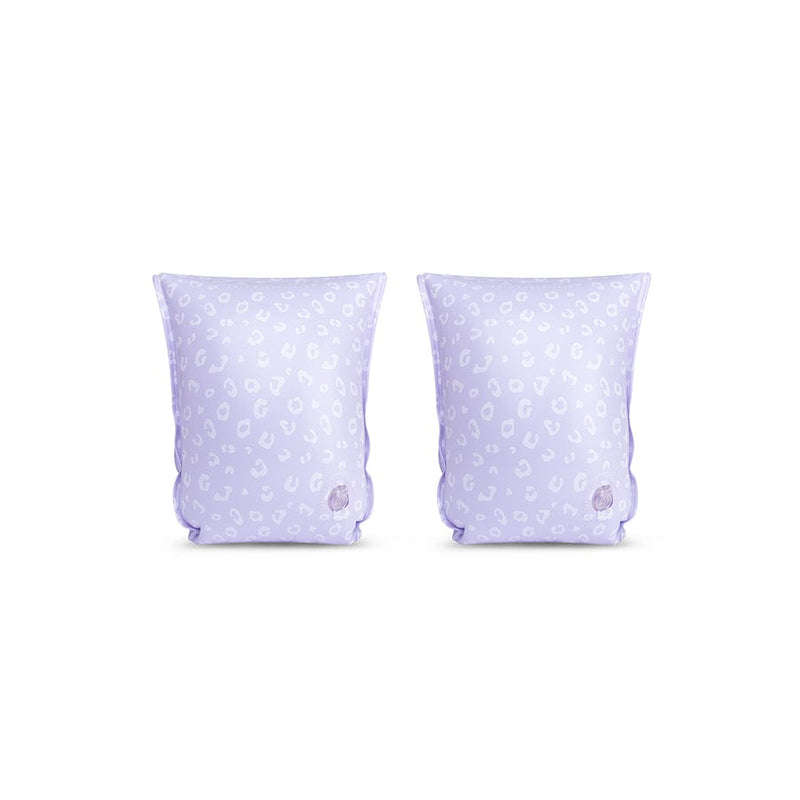 Load image into Gallery viewer, Leopard | lila zwembandjes 2-6 jaar
