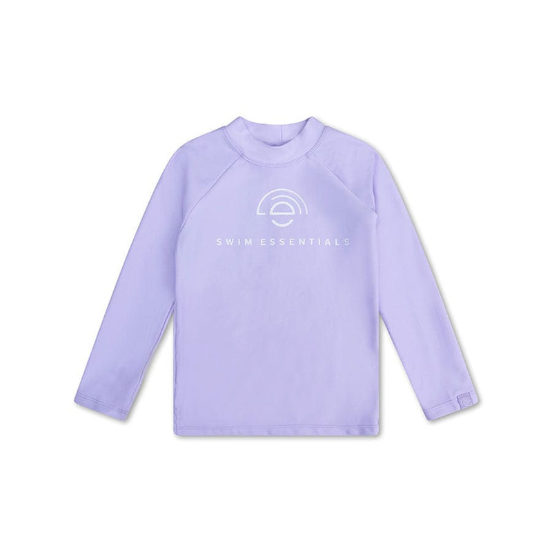 Load image into Gallery viewer, Pure tones | lila uv zwemshirt met lange mouwen
