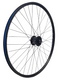 Kgz Kgz voorwiel 28 inch (622) naafdyn+r.brake 6v2,4 w vast velg en spaken zwart