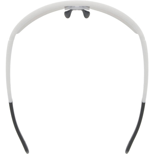 Trivio - fietsbril noa wit revo rood met extra transparante lens