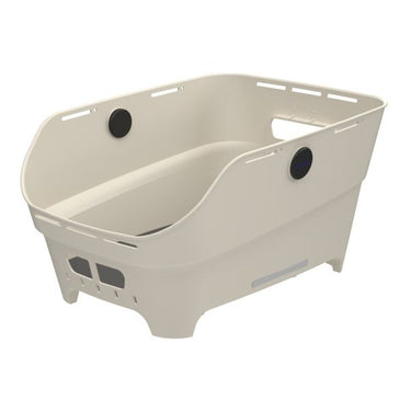 Basil fietsmand cento neo wsl achter 46 x 23 x 14 cm - wit