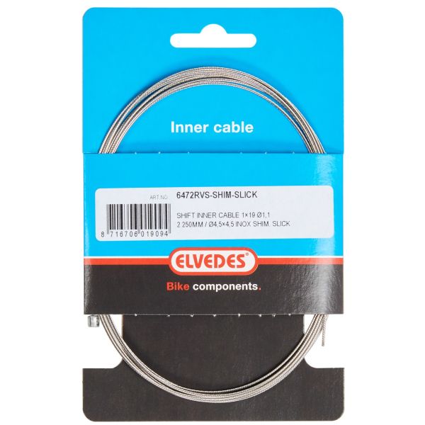 Load image into Gallery viewer, versnellingsbinnenkabel Shimano 2.25 m 1,1 mm zilver
