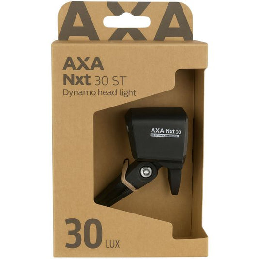 Axa koplamp nxt 30 steady - zwart