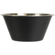 Excellent houseware schaal rvs 1950ml zwart