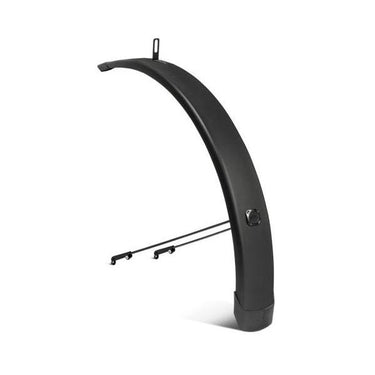 Eurofender spatbord voor tempo square 28 inch 58mm - zwart