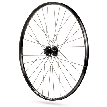 Rodi wielset tryp 25 27.5 voorwiel steekas 15x100 en achterwiel snelspanner 9x135 - 6 bouts remschijfbevestiging - 8 9 10 11 speed - zwart