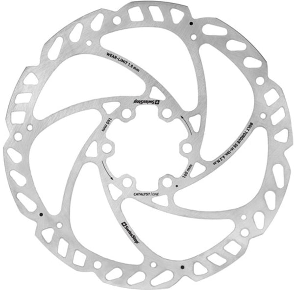 Swissstop - remschijf catalyst one 6 bolt 160mm