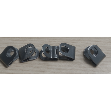 Eurofender spatbord ond. bev.clip stang stl. snello zak a 5 stuks