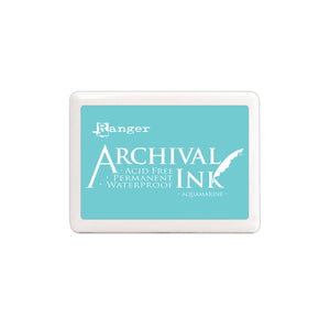 Ranger ink ranger • archival jumbo ink pad aquamarine