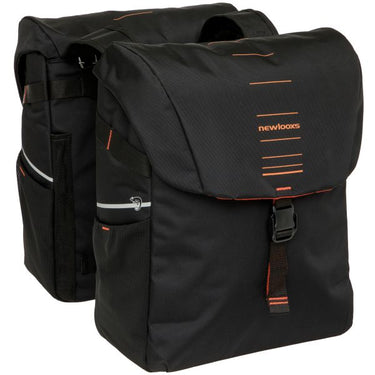 Newlooxs tas new looxs vigo dubbel | zwart oranje | 40l