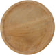 Home styling onderbord mango hout ã˜28cm naturel