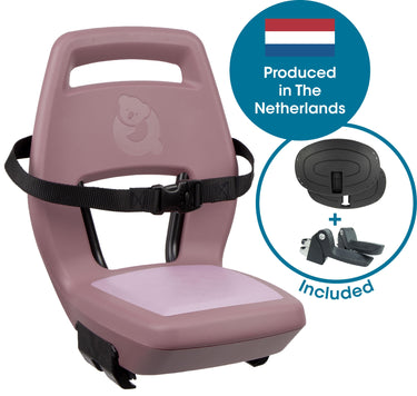 Qibbel achterzitje junior 6+ bagagedrager roze
