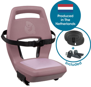 Qibbel achterzitje junior 6+ bagagedrager roze