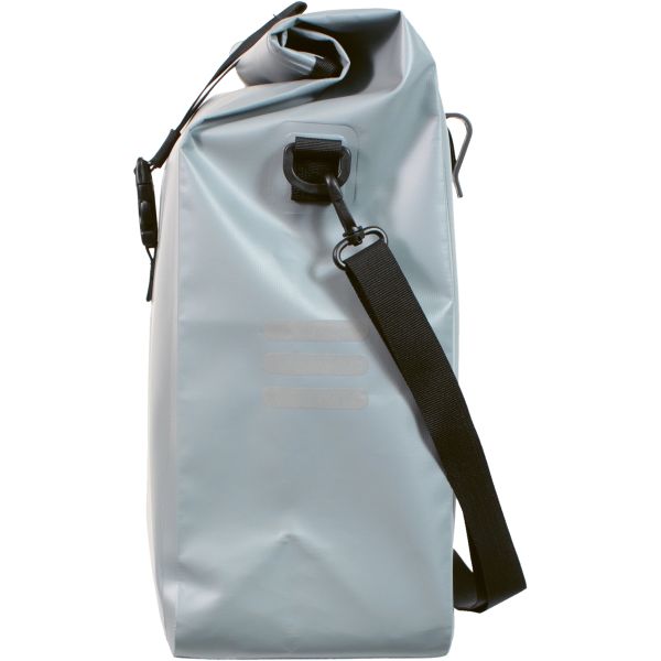 Load image into Gallery viewer, Greenlands enkele fietstas urban style waterproof 1 -18 liter 27 x 49 x 14 cm - licht grijs
