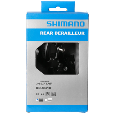 Shimano Altus RD-M310 SGS 7 8 speed Black