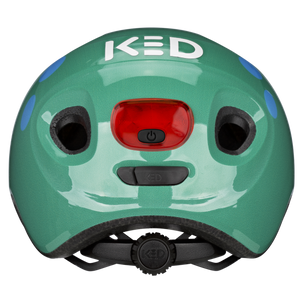 Ked achterlicht meggy spark kinderhelm - led - usb oplaadbaar