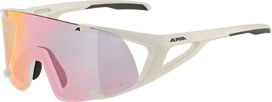 Alpina Bril HAWKEYE S QV black mat rainbow mirr.Cat.1-3